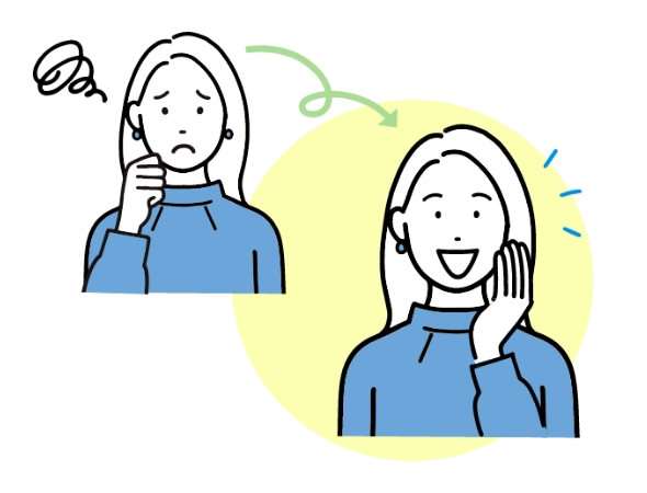 お客さまのお悩み&当社の推しポイント01