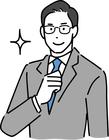 サラリーマン男性画像