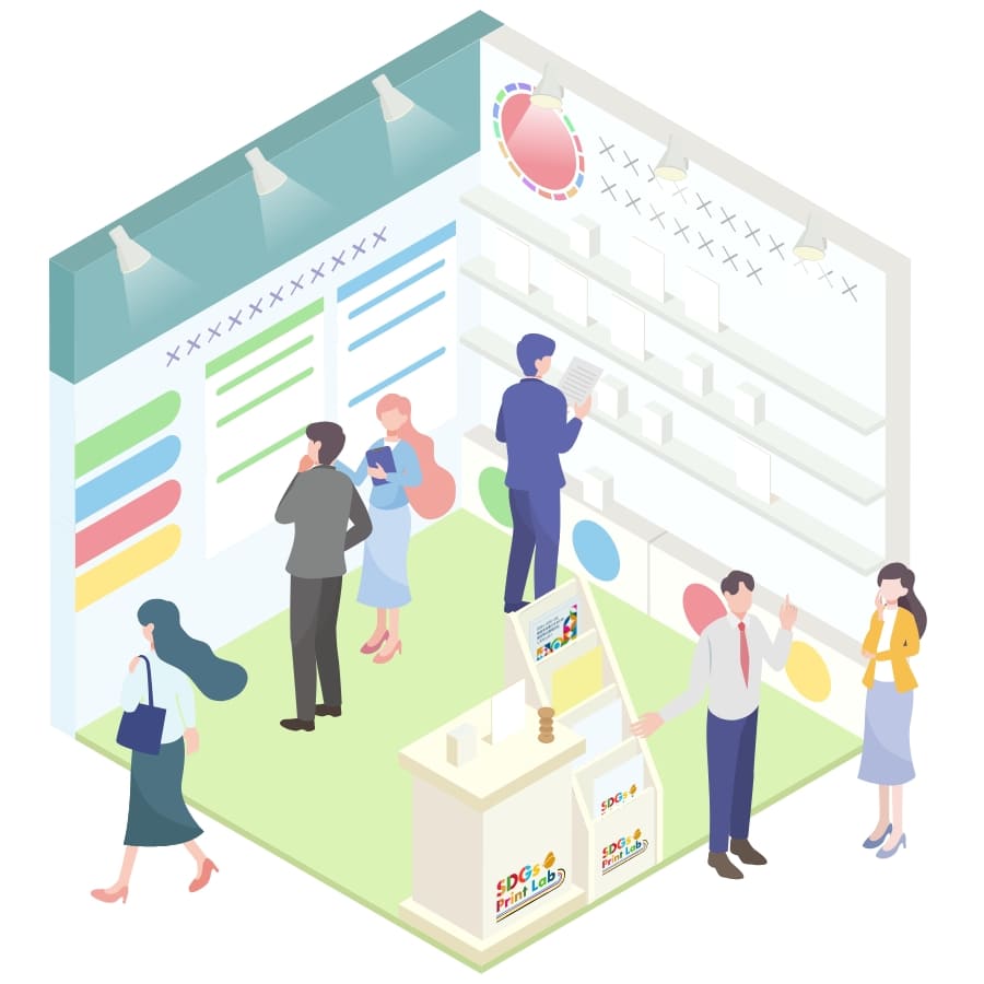 展示会・イベントイラスト
